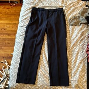 J Crew Ruby Crop Pant 10 navy